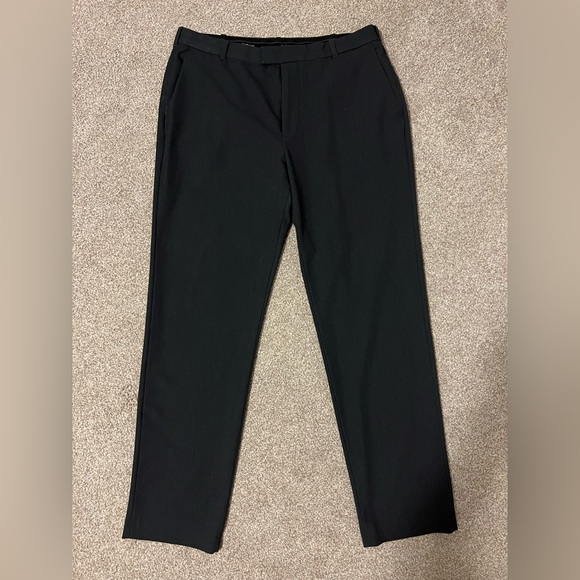 Van Heusen Men's Classic Black Trousers - Picture 1 of 6